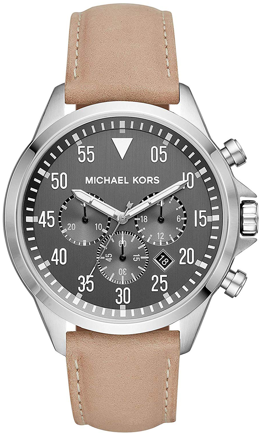 Michael Kors 99999 Miesten kello MK8616 Harmaa/Nahka Ø45 mm