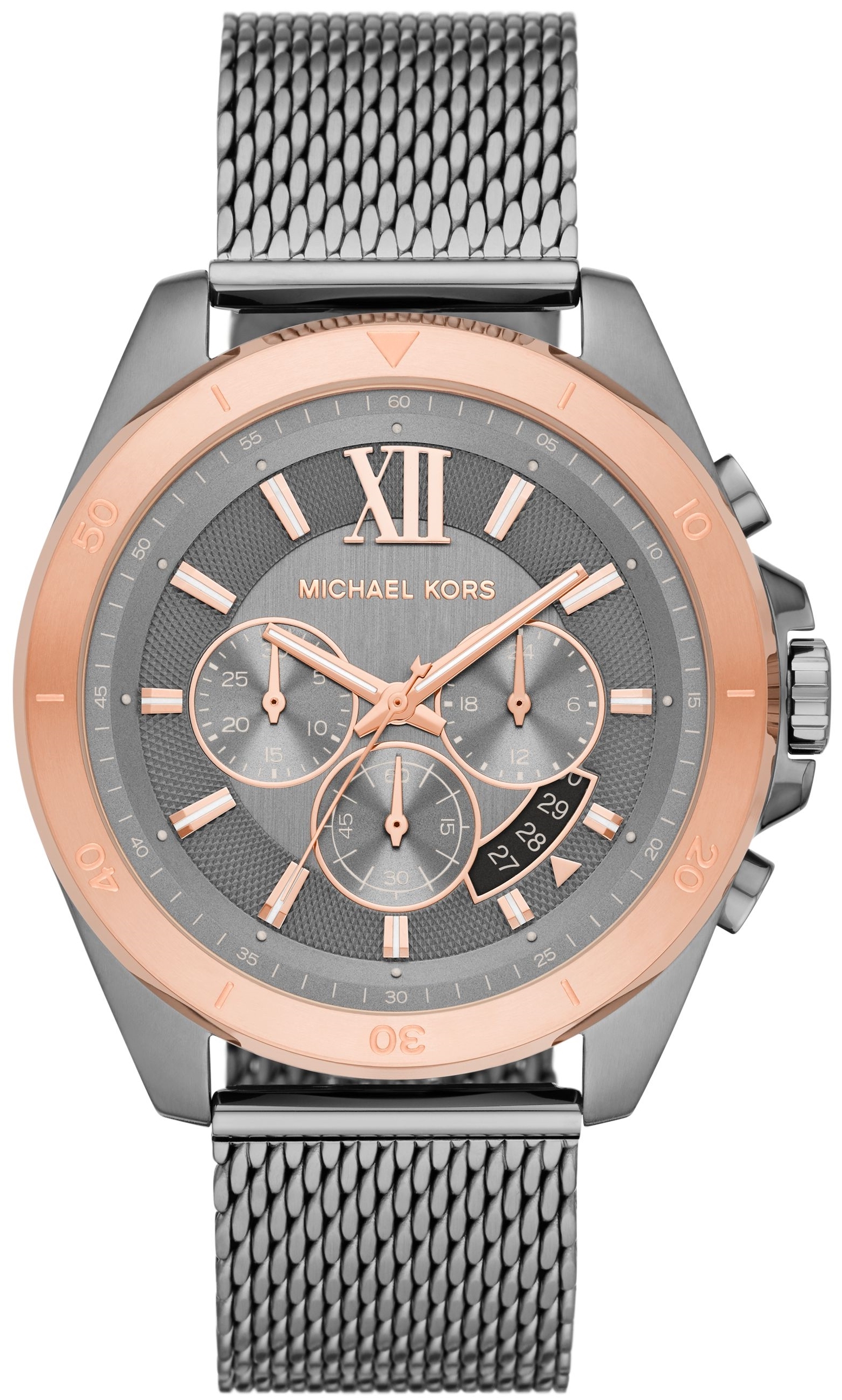 Michael Kors Brecken Miesten kello MK8868 Harmaa/Teräs Ø45 mm