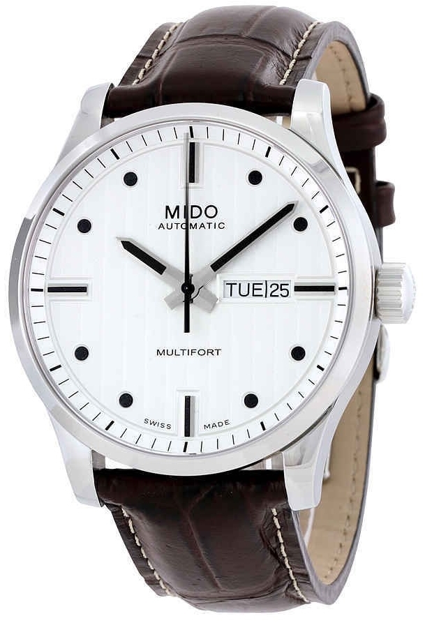 Mido Miesten kello M005.430.16.031.80 Multifort Hopea/Nahka Ø42 mm