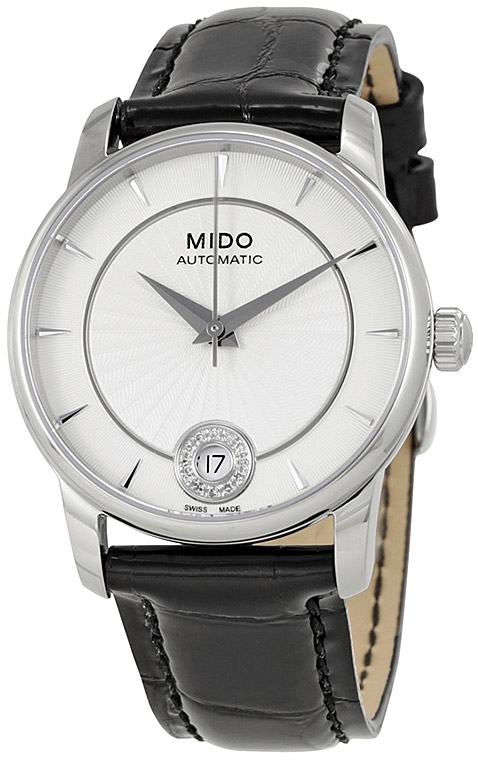 Mido Naisten kello M007.207.16.036.00 Baroncelli Hopea/Nahka Ø33 mm