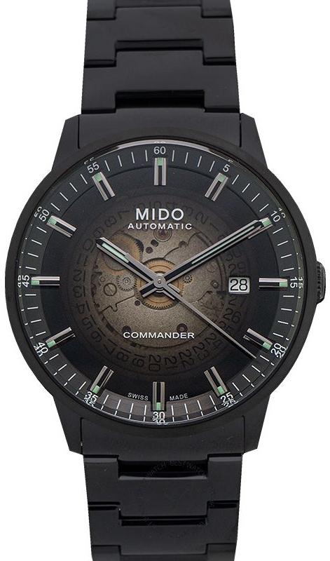 Mido Miesten kello M021.407.33.411.00 Commander Harmaa/Teräs Ø40 mm