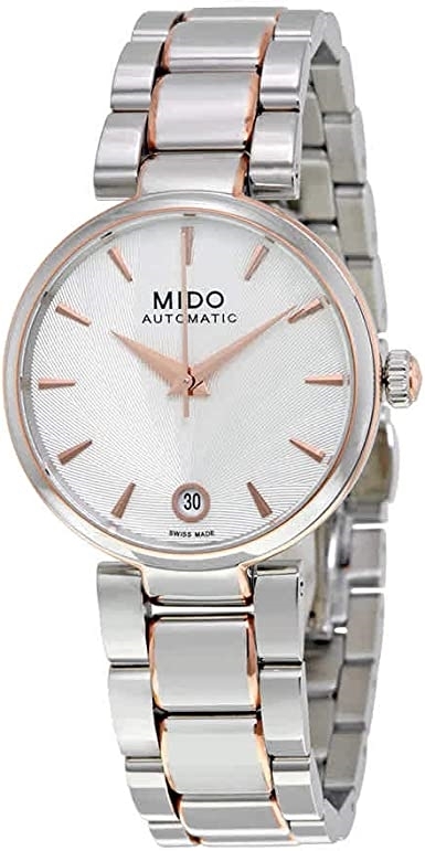 Mido Naisten kello M022.207.11.036.10 Baroncelli Hopea/Teräs Ø33 mm