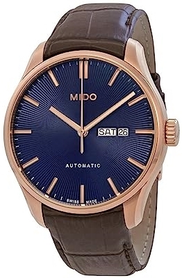 Mido Miesten kello M024.630.36.041.00 Belluna Sininen/Nahka Ø42.5 mm