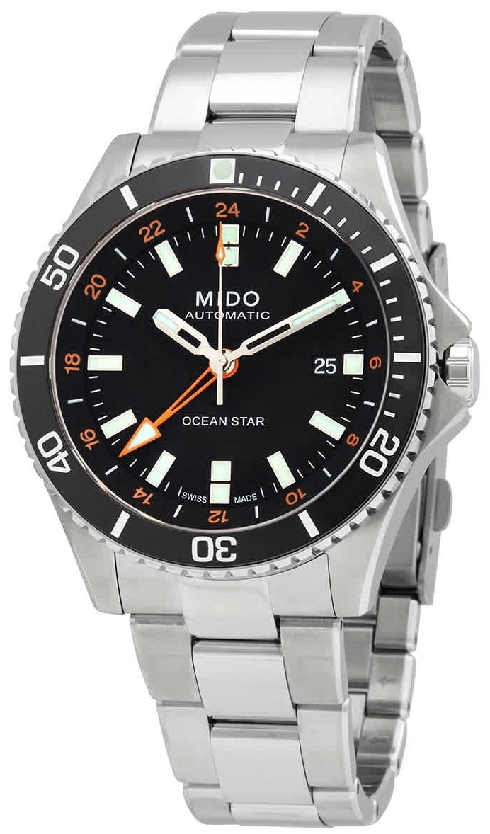 Mido Miesten kello M026.629.11.051.01 Ocean Star Musta/Teräs Ø44 mm