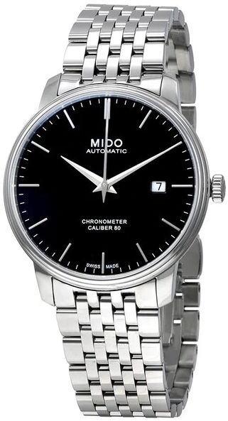 Mido Miesten kello M027.408.11.051.00 Baroncelli Musta/Teräs Ø40 mm