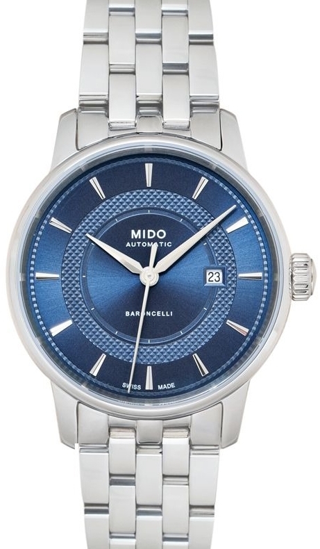 Mido Naisten kello M037.207.11.041.01 Baroncelli Sininen/Teräs Ø30