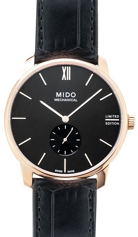 Mido Miesten kello M037.405.36.050.00 Baroncelli Musta/Nahka Ø39 mm