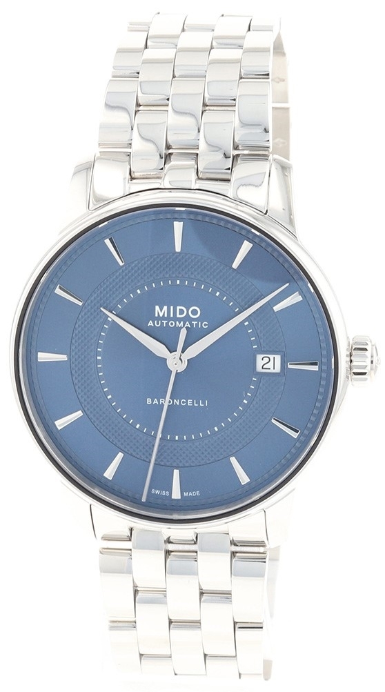 Mido Miesten kello M037.407.11.041.01 Baroncelli Sininen/Teräs Ø39