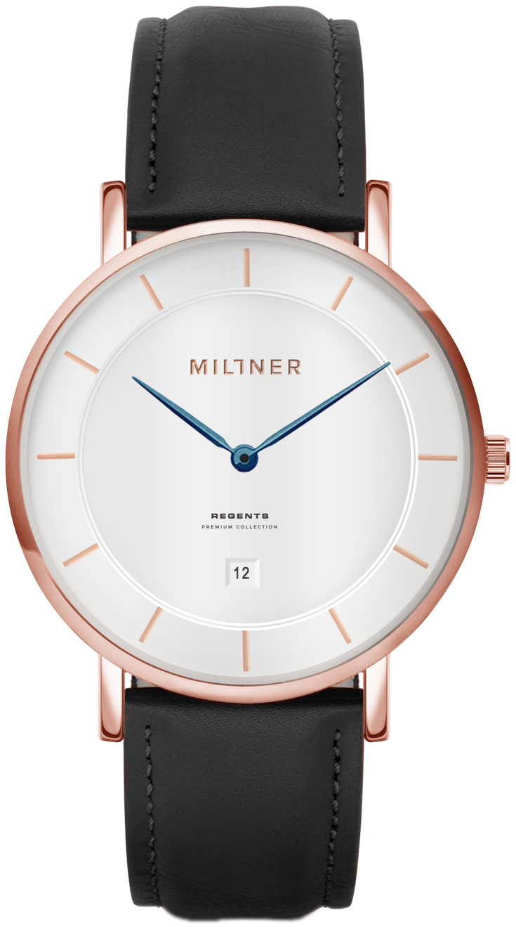 Millner Naisten kello 0010304 Classic Hopea/Nahka Ø41 mm