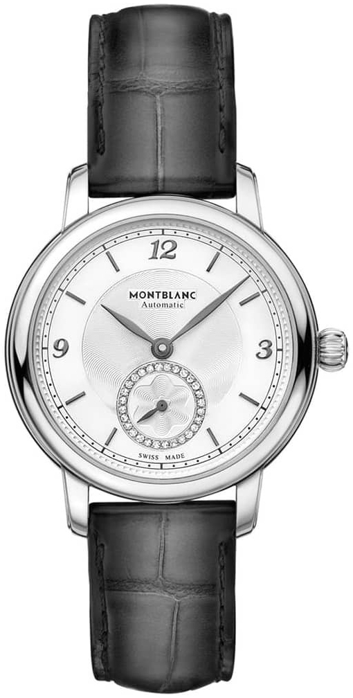 Montblanc Naisten kello 118536 Star Valkoinen/Nahka Ø32 mm