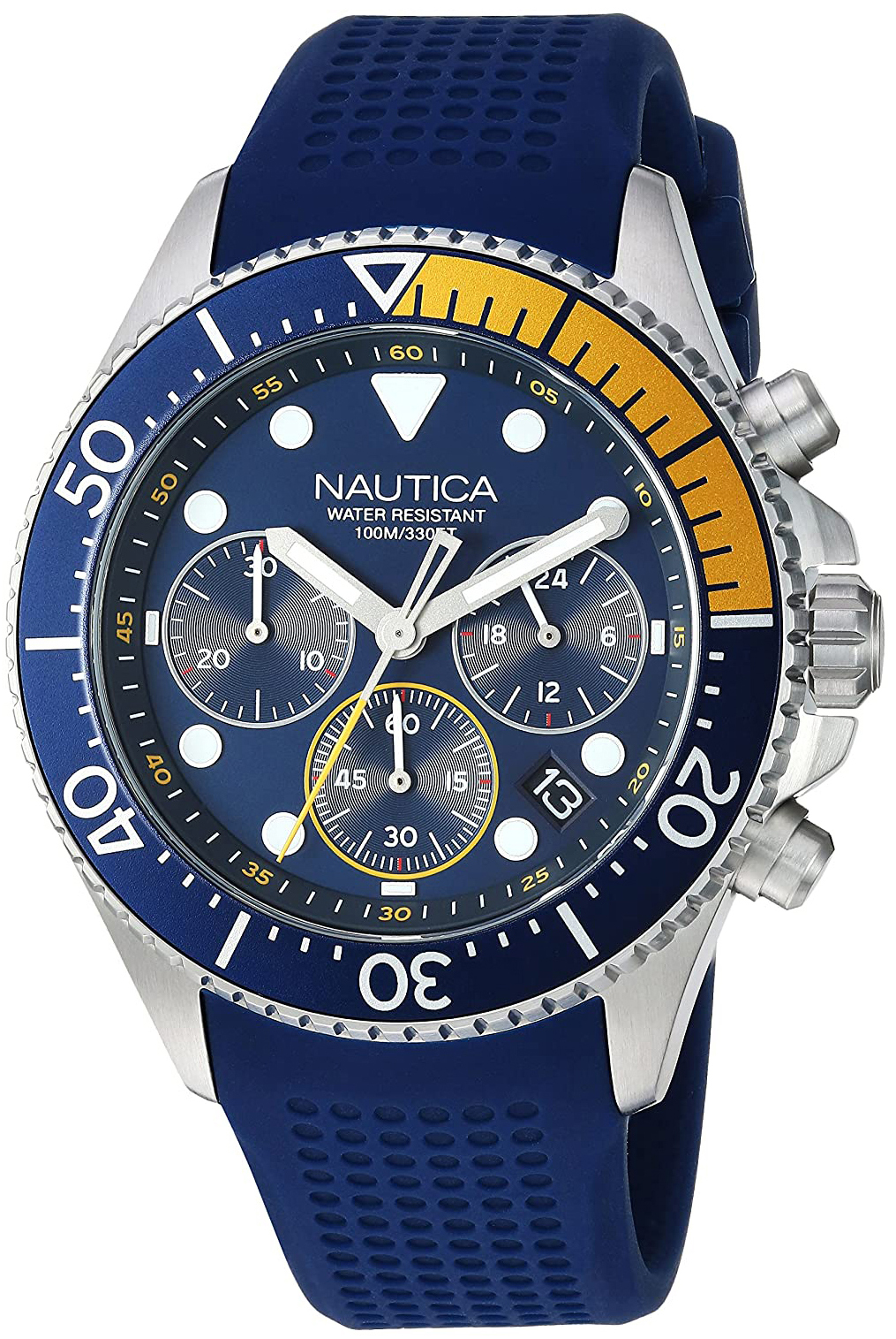 Nautica Miesten kello NAPWPC002 Sininen/Kumi Ø44 mm