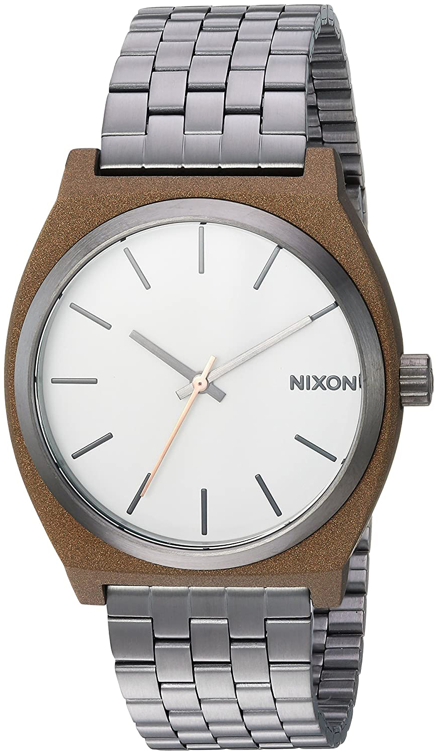 Nixon The Time Teller Miesten kello A0452091-00 Kerma/Teräs