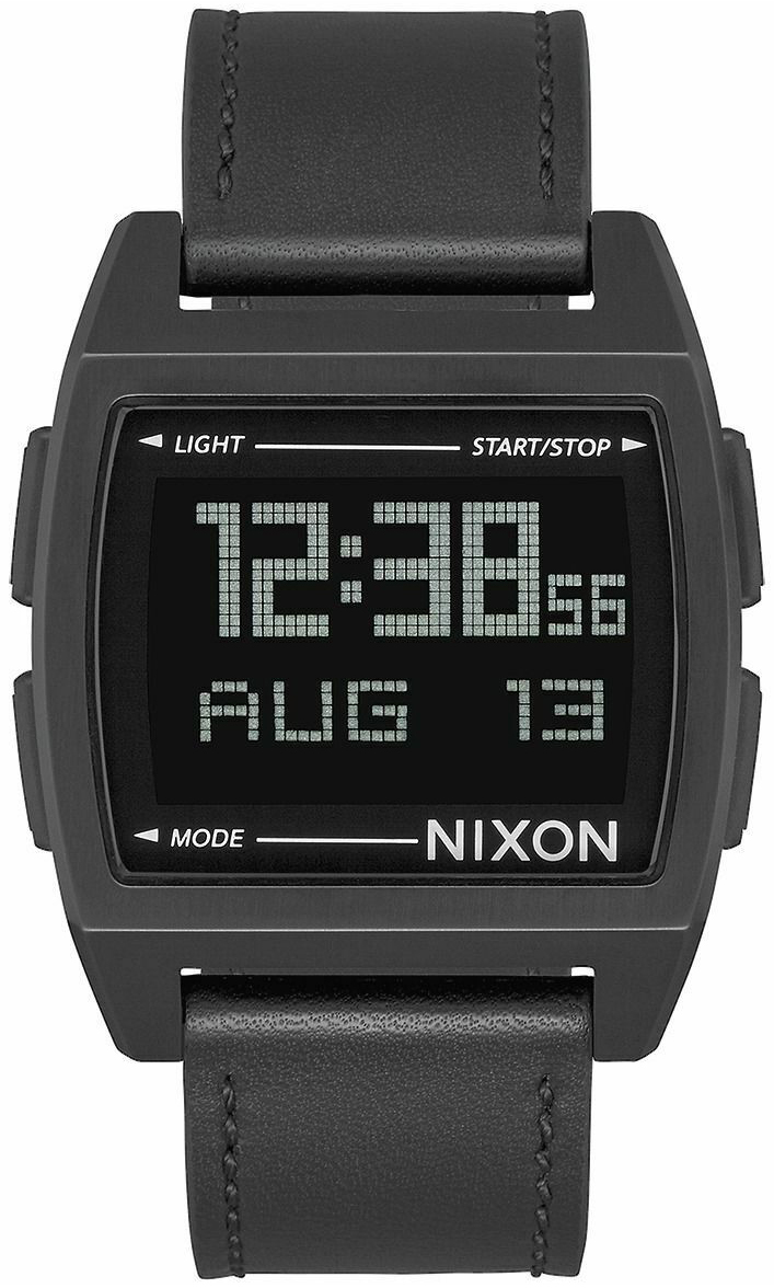 Nixon Base Miesten kello A1181001-00 LCD/Nahka