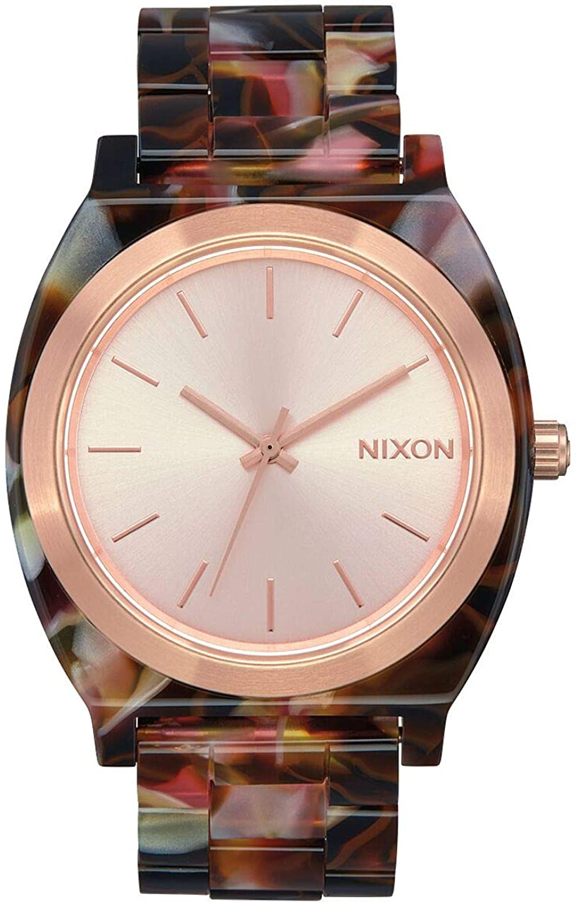 Nixon The Time Teller Naisten kello A327-3233-00 Punakultaa/Muovi