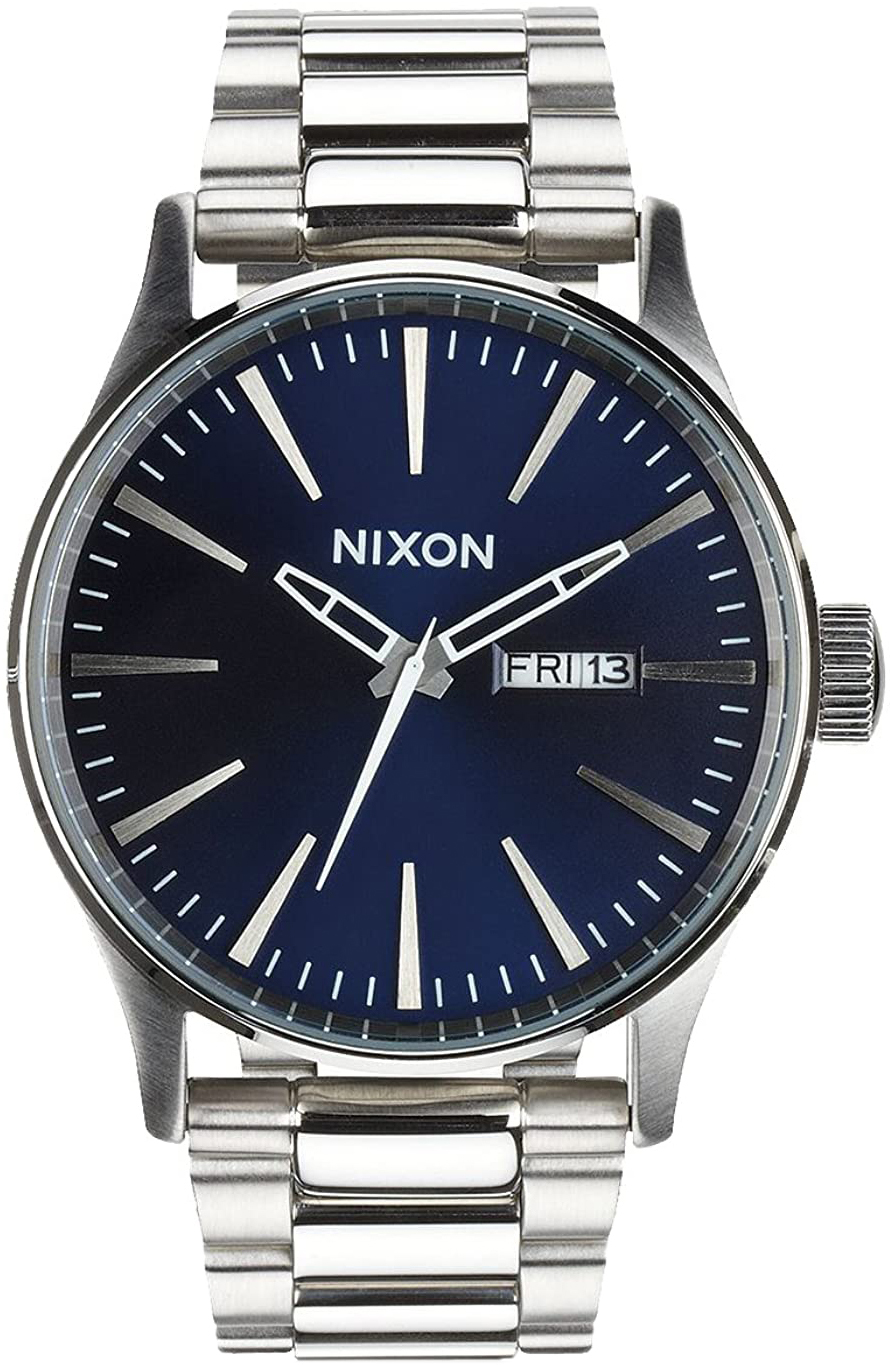 Nixon 99999 Miesten kello A356-1258-00 Sininen/Teräs Ø42 mm