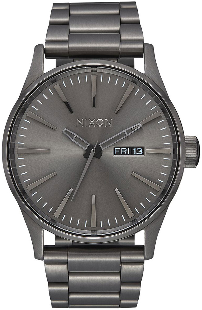 Nixon The Sentry Miesten kello A356-632 Harmaa/Teräs Ø42 mm