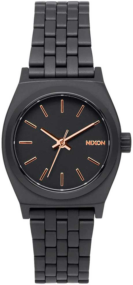 Nixon The Time Teller Naisten kello A399-957-00 Musta/Teräs Ø26 mm