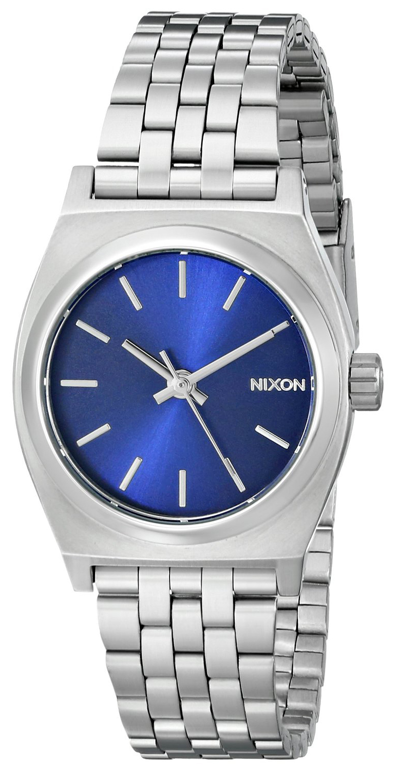 Nixon The Time Teller Naisten kello A3991933-00 Sininen/Teräs Ø26 mm