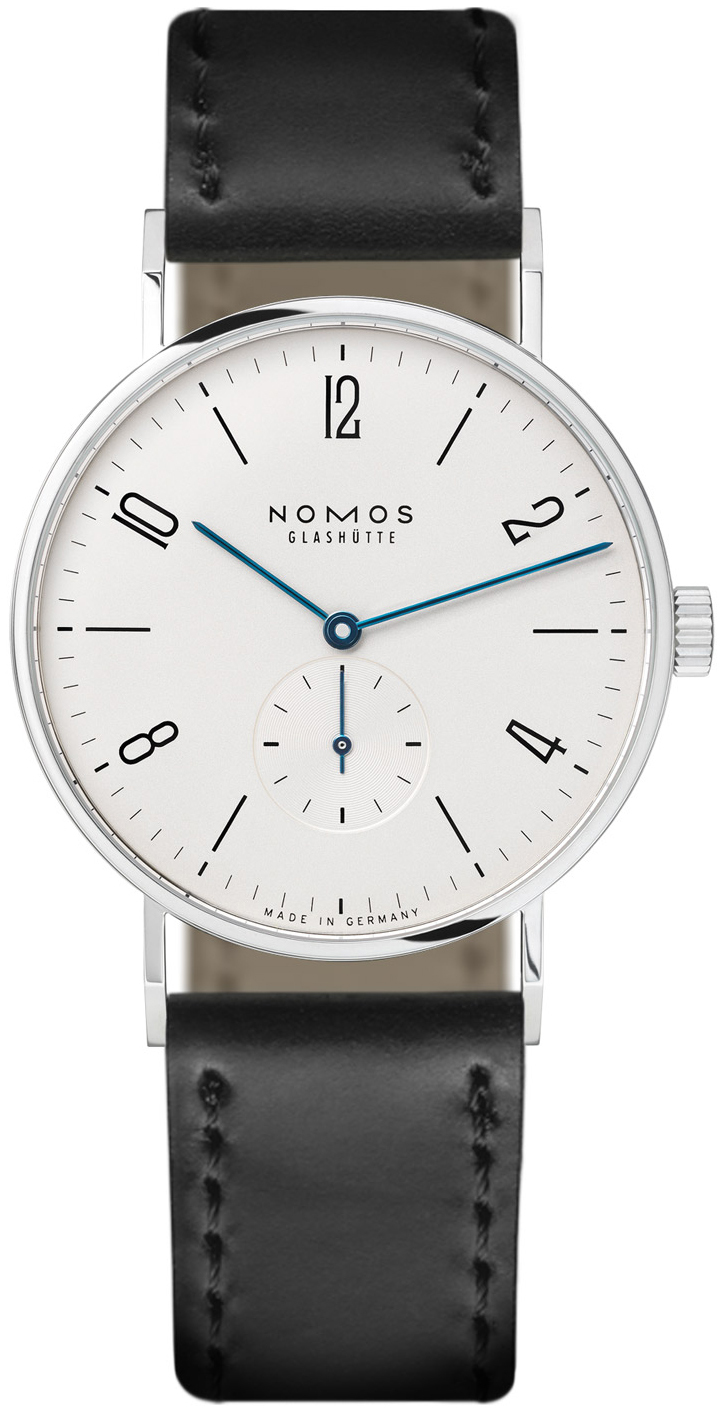 Nomos Glashütte Miesten kello N-164 Tangente Valkoinen/Nahka Ø37.5