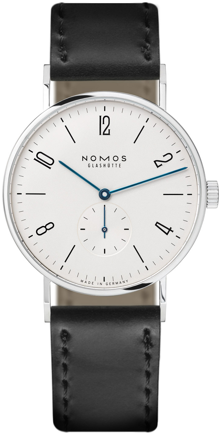 Nomos Glashütte Miesten kello N-165 Tangente Valkoinen/Nahka Ø37.5