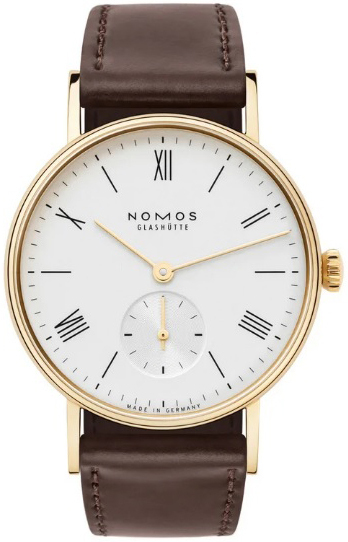 Nomos Glashütte Naisten kello N-210 Ludwig Valkoinen/Nahka Ø32.8 mm