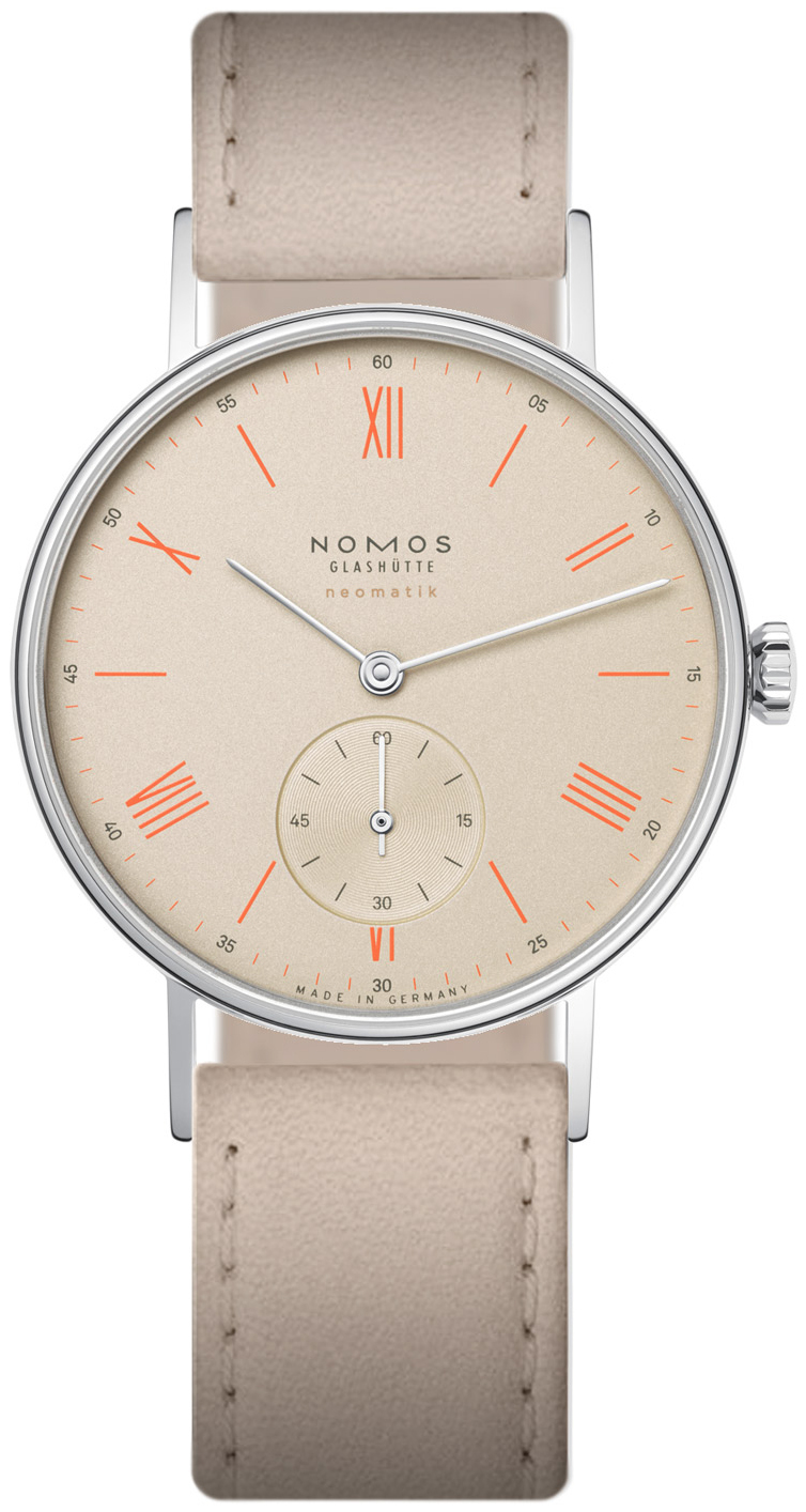 Nomos Glashütte Naisten kello N-283 Ludwig Kerma/Nahka Ø36 mm