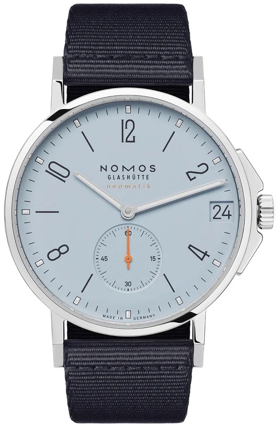 Nomos Glashütte N-526 Ahoi Neomatik Sininen/Tekstiili Ø38.5 mm