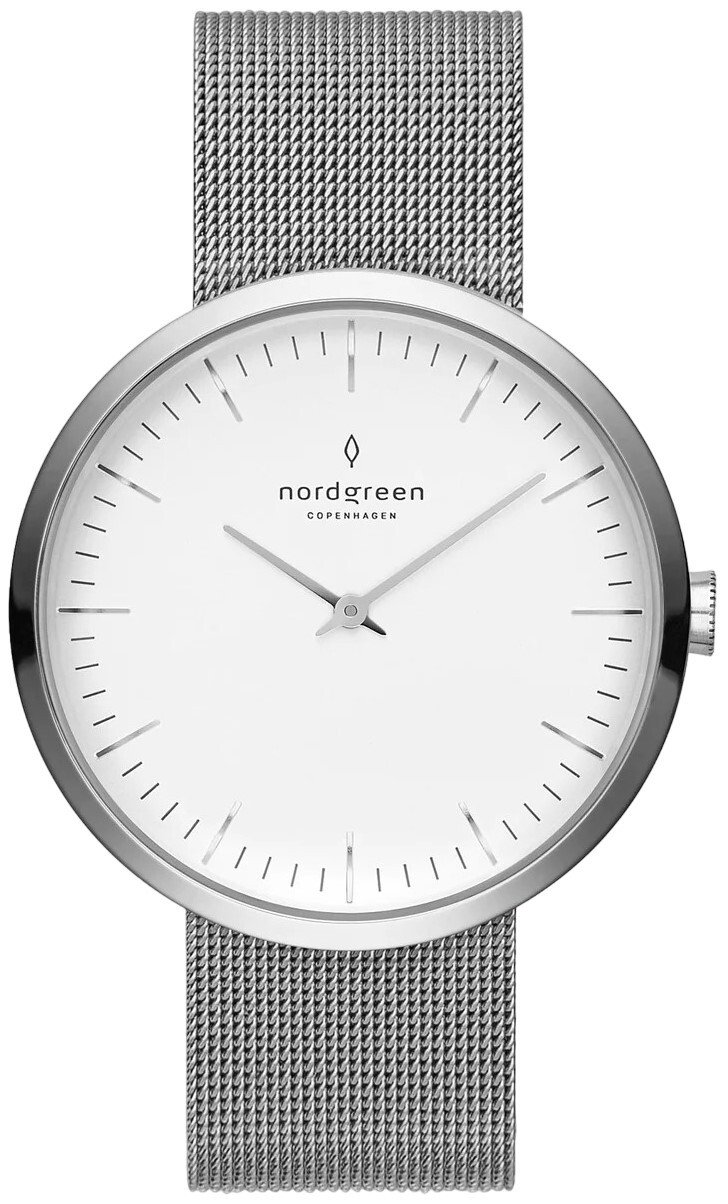 Nordgreen Naisten kello IN32SIMESIXX Infinity Valkoinen/Teräs Ø32 mm