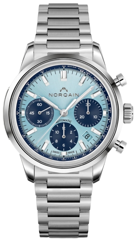 Norqain Miesten kello N2201S22C/IAA221 Freedom 60 Sininen/Teräs Ø40