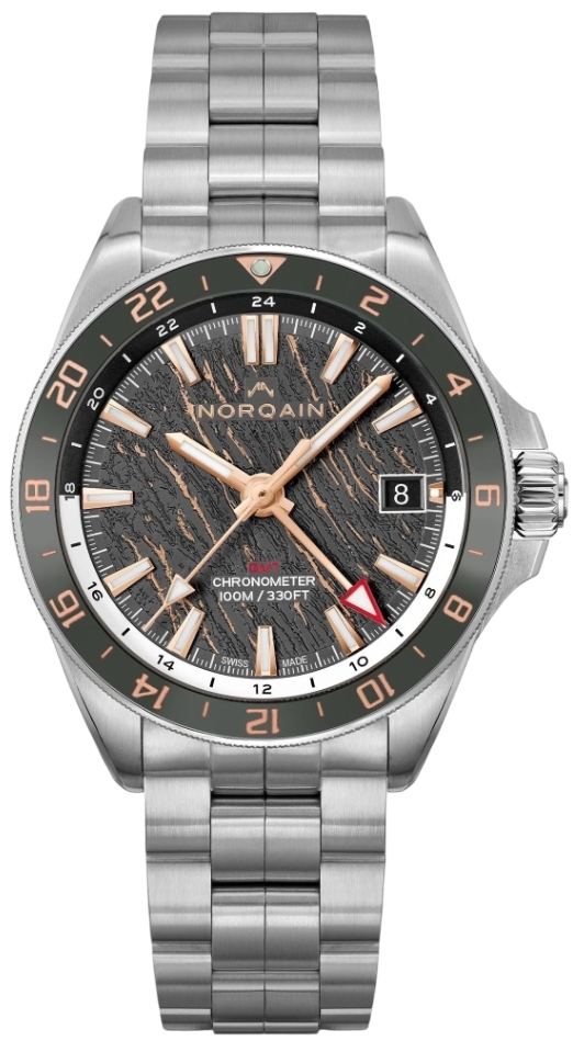 Norqain Miesten kello NN1100SC3CG/G113 Neverest Harmaa/Teräs Ø41 mm