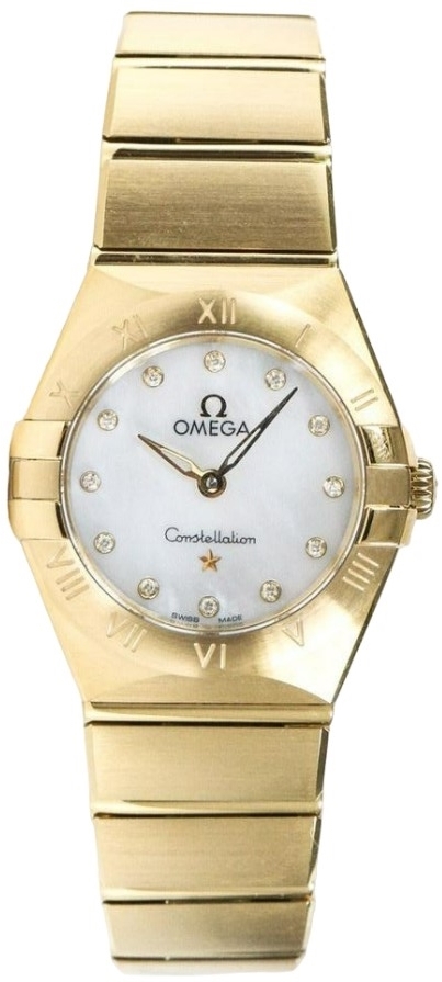 Omega Naisten kello 131.50.25.60.55.002 Constellation Quartz 25Mm