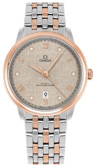 Omega Miesten kello 434.20.40.20.59.001 De Ville Prestige Beige/18K