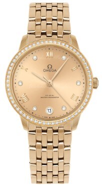 Omega Naisten kello 434.55.34.20.58.001 De Ville Prestige