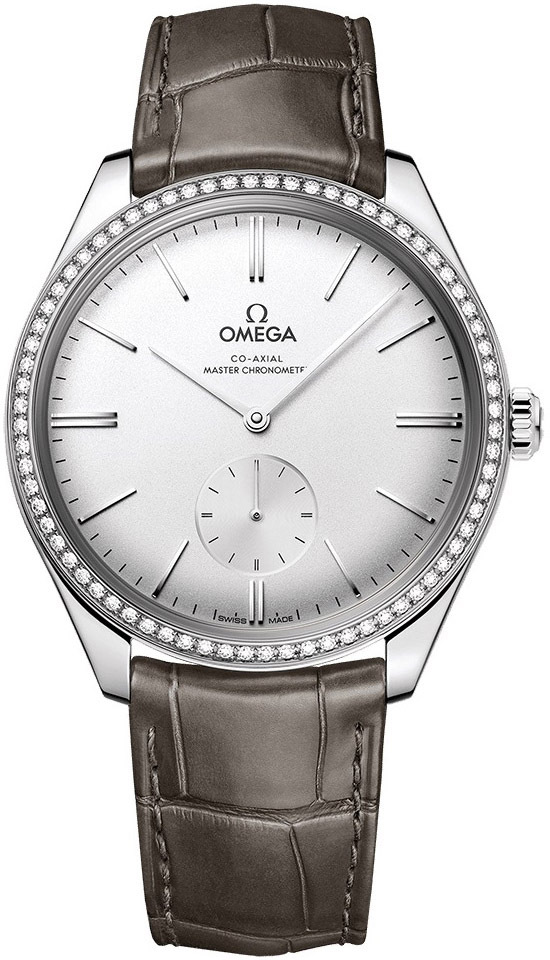 Omega Miesten kello 435.18.40.21.02.002 De Ville Tresor Hopea/Nahka