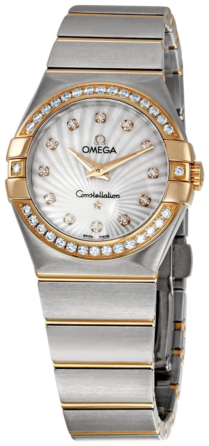 Omega Naisten kello 123.25.27.60.55.002 Constellation Quartz 27mm