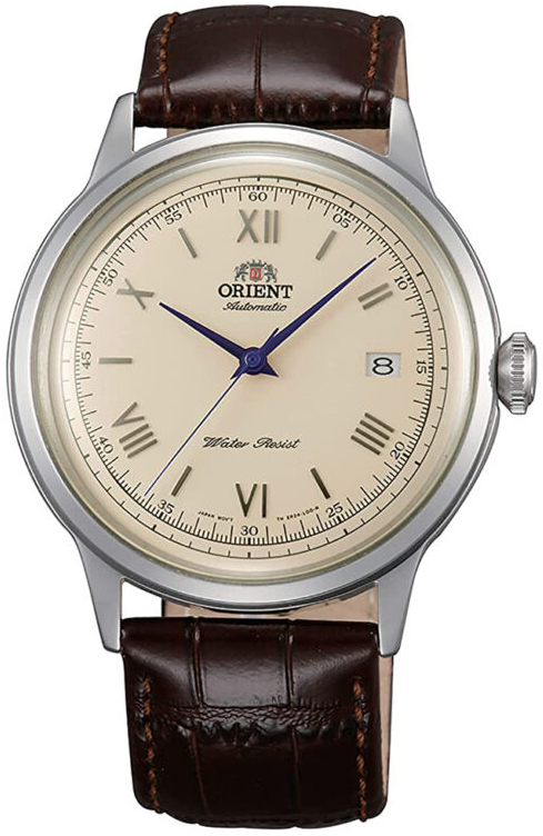 Orient Miesten kello AC00009N Bambino Beige/Nahka Ø40.5 mm