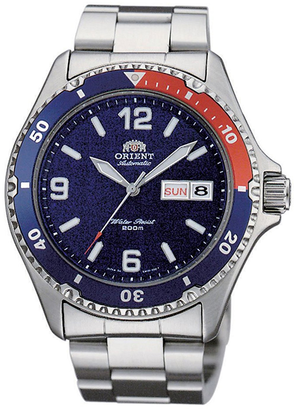 Orient Miesten kello FAA02009D9 Mako II Sininen/Teräs Ø42 mm