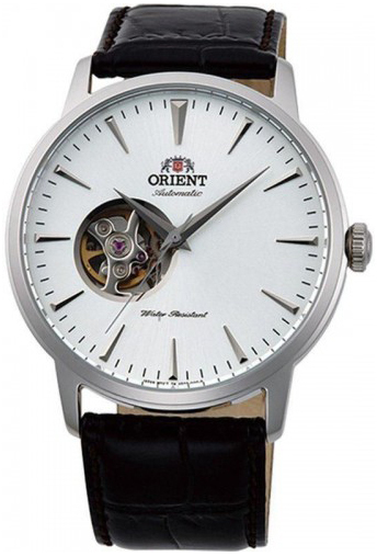 Orient Miesten kello FAG02005W0 Valkoinen/Nahka Ø41 mm