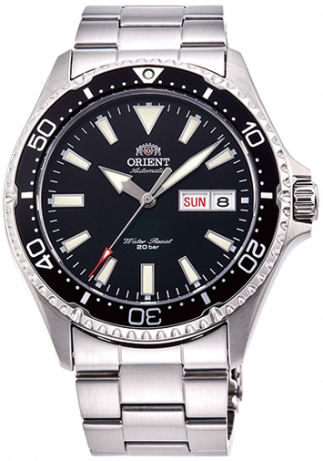Orient Miesten kello RA-AA0001B Mako Iii Musta/Teräs Ø41.8 mm