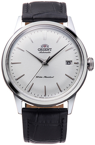 Orient Miesten kello RA-AC0M03S Bambino Hopea/Nahka Ø38.4 mm