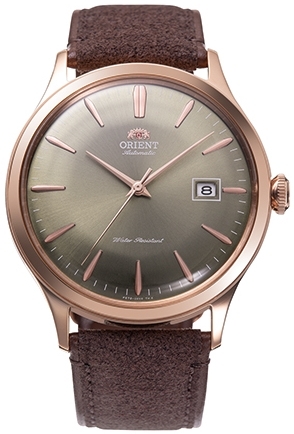 Orient Miesten kello RA-AC0P04Y10B Bambino Vihreä/Nahka Ø42 mm