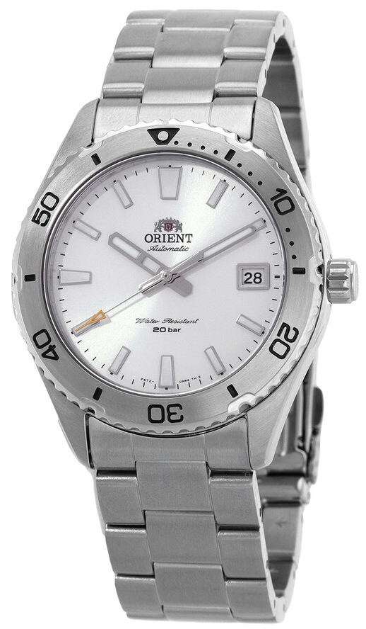 Orient RA-AC0Q03S10B Mako Valkoinen/Teräs Ø39.9 mm