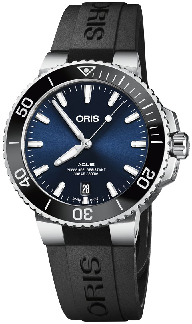 Oris Miesten kello 01 733 7732 4135-07 4 21 64FC Diving Sininen/Kumi