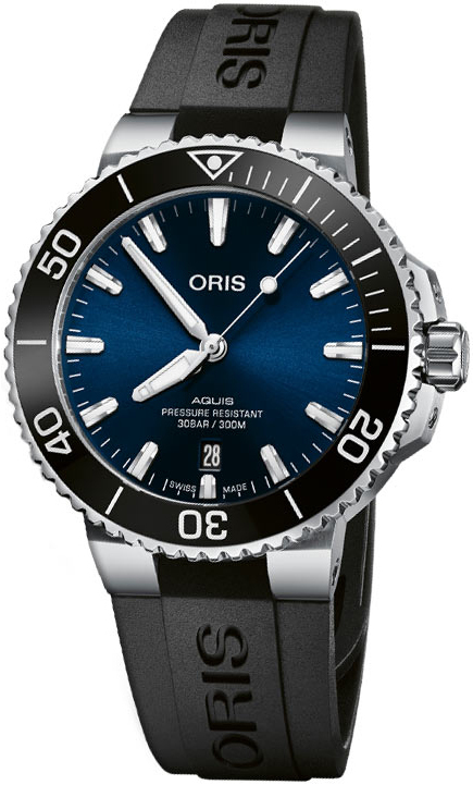 Oris Miesten kello 01 733 7766 4135-07 4 22 64FC Diving Sininen/Kumi