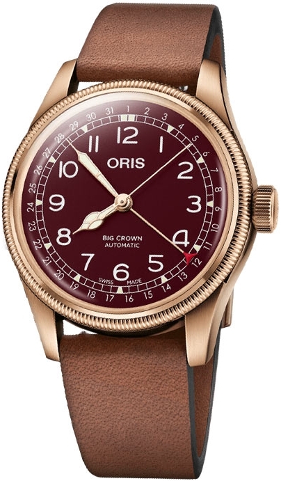 Oris 01 754 7741 3168-07 5 20 58BR Big Crown Punainen/Nahka Ø40 mm