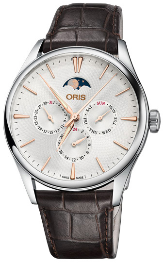 Oris Miesten kello 01 781 7729 4031-07 5 21 65FC Culture Hopea/Nahka