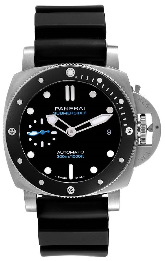 Panerai Miesten kello PAM00683 Luminor Musta/Kumi Ø42 mm