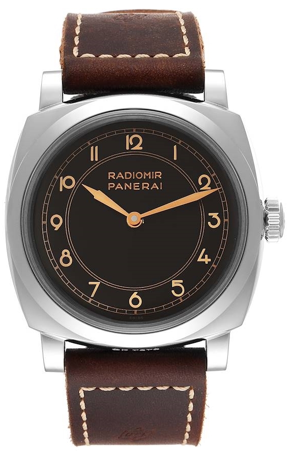 Panerai Miesten kello PAM00790 Radiomir Musta/Nahka Ø47 mm