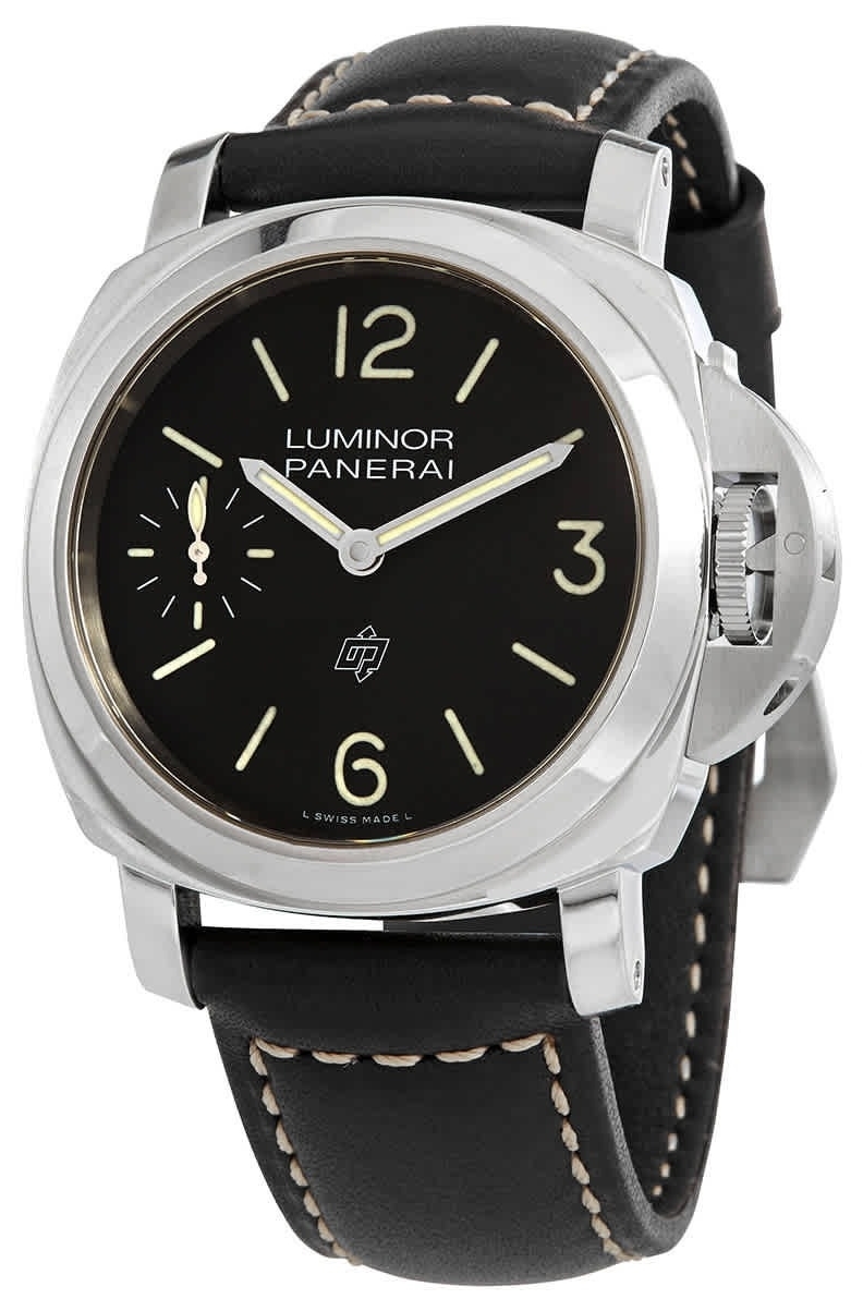 Panerai Miesten kello PAM01084 Luminor Musta/Nahka Ø44 mm