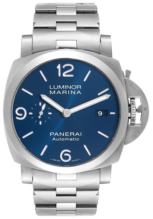 Panerai Miesten kello PAM01316 Luminor Sininen/Teräs Ø44 mm